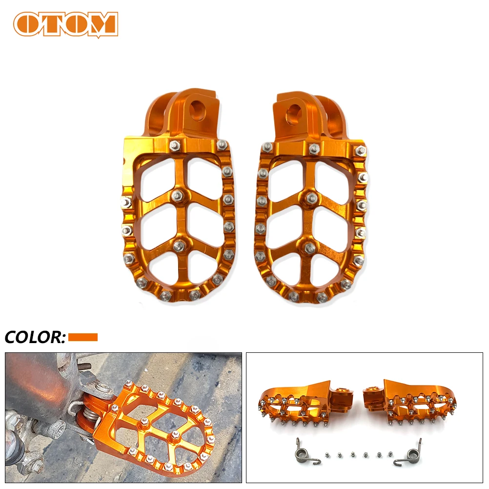 OTOM Foot Pegs FootRest Footpeg Rests Pedals For KTM SX SXF EXC XCW XCFW 65 85 125 150 250-1290 ADVENTURE Motorcycle Accessories 
OTOM Foot Pegs FootRest Footpeg Rests Pedals For KTM SX SXF EXC XCW XCFW 65 85 125 150 250-1290 ADVENTURE Motorcycle Accessories