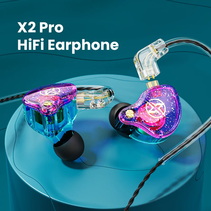 X2 Pro Wired Headphones 3.5mm Removable Dual Dynamic HiFi Earphones Noise Cancellation Monitor Headsets Bass Stereo Music Sport
X2 Pro Wired Headphones 3.5mm Removable Dual Dynamic HiFi Earphones Noise Cancellation Monitor Headsets Bass Stereo Music Sport