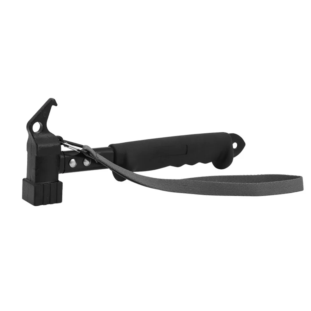 Camping Hammer Ground Nails Portable Soft Rubber Strap Design Cast Steel Outdoor Picnic Portable Pull Nail Hook
Camping Hammer Ground Nails Portable Soft Rubber Strap Design Cast Steel Outdoor Picnic Portable Pull Nail Hook