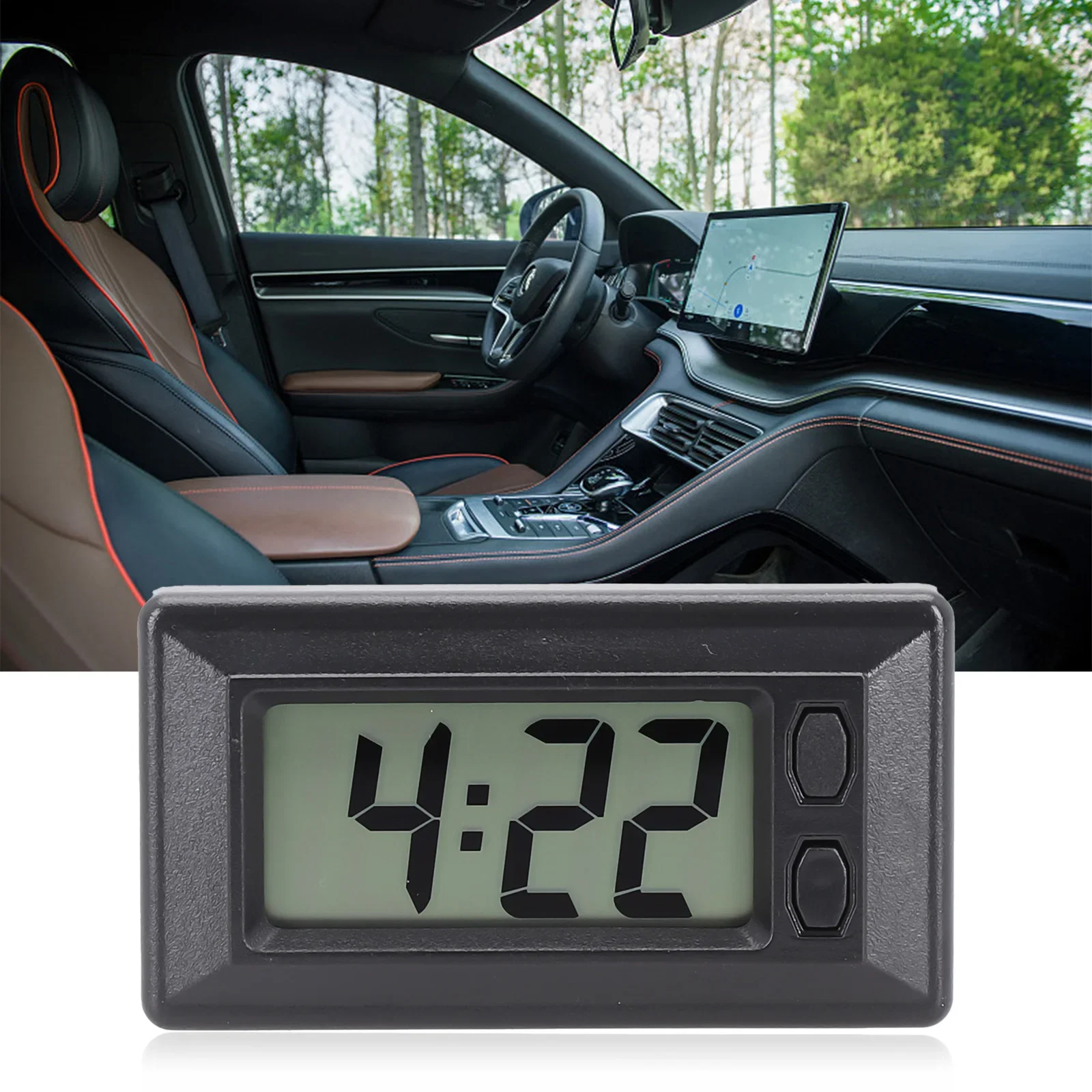 1pc Universal LCD Digital Display Car Vehicle Dashboard Clock With Calendar Display Portable Auto Interior Accessories
1pc Universal LCD Digital Display Car Vehicle Dashboard Clock With Calendar Display Portable Auto Interior Accessories