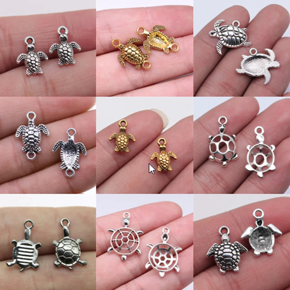 Bulk Charms For Jewelry Making Kit Pendant Diy Jewelry Accessories Tortoise Turtle Connector Charms
Bulk Charms For Jewelry Making Kit Pendant Diy Jewelry Accessories Tortoise Turtle Connector Charms