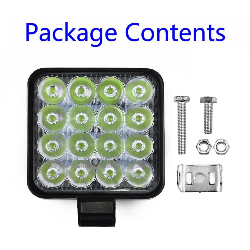 Car Work Light Bar Floodlight Car ATV Off-Road Driving Fog Lamp 12V/24V/48W 16-LED Automobiles Light Bar Accessory
Car Work Light Bar Floodlight Car ATV Off-Road Driving Fog Lamp 12V/24V/48W 16-LED Automobiles Light Bar Accessory