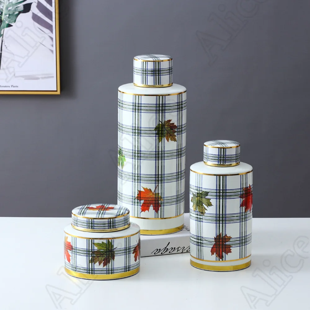 Modern Simple Ceramic Vase Bookcase TV Cabinet Decoration Jars with Lid Room Decor Flower Vases Ornament Nordic Home Accessories
Modern Simple Ceramic Vase Bookcase TV Cabinet Decoration Jars with Lid Room Decor Flower Vases Ornament Nordic Home Accessories