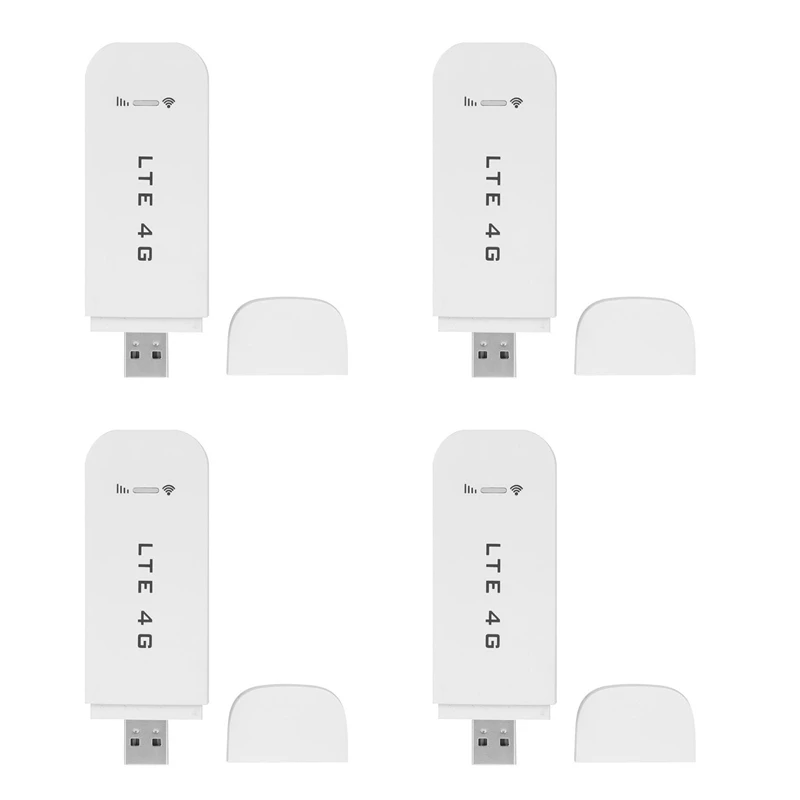 

4X Lte Sim Kaart Data USB 3G/4G Wifi Router Draadloze USB Auto Modem 4G Wifi Sim Card Stick Mobiele Hotspot/Dongle