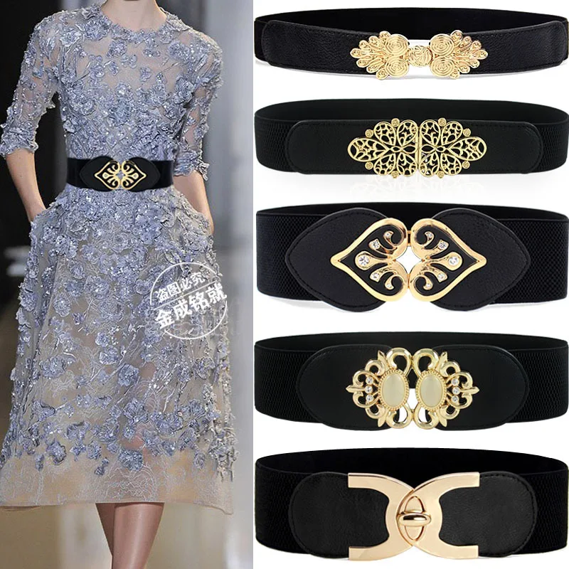 Korean Version of Belt Female Decoration with Skirt Elastic Waistband Wide and Narrow Elastic Belt Fashion New AliExpress Golden
Korean Version of Belt Female Decoration with Skirt Elastic Waistband Wide and Narrow Elastic Belt Fashion New AliExpress Golden