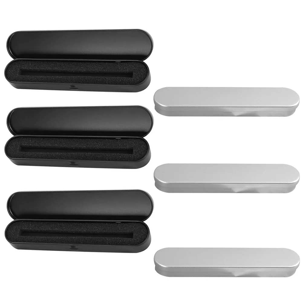 6 Pcs Tinplate Pencil Case Small Household Organizer Daily Box Container Sponge Convenient Storage Student
6 Pcs Tinplate Pencil Case Small Household Organizer Daily Box Container Sponge Convenient Storage Student
