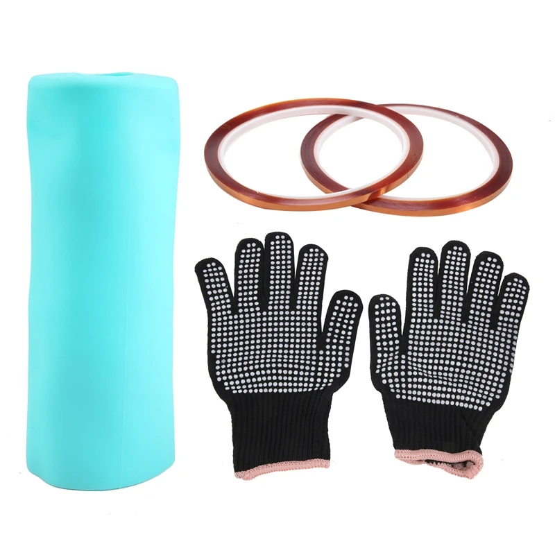 

Silicone Wraps For Seamless Sublimation Tumblers 20Oz Silicone Sublimation For Straight Blanks Cup With Gloves