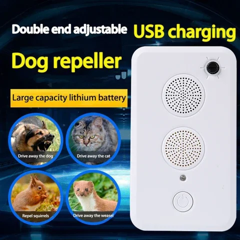 

Outdoor Dog Repeller Ultrasonic Bark Stopper Shop Garage Anti-noise Anti-disturbing Puppy Barking Control Training Device
