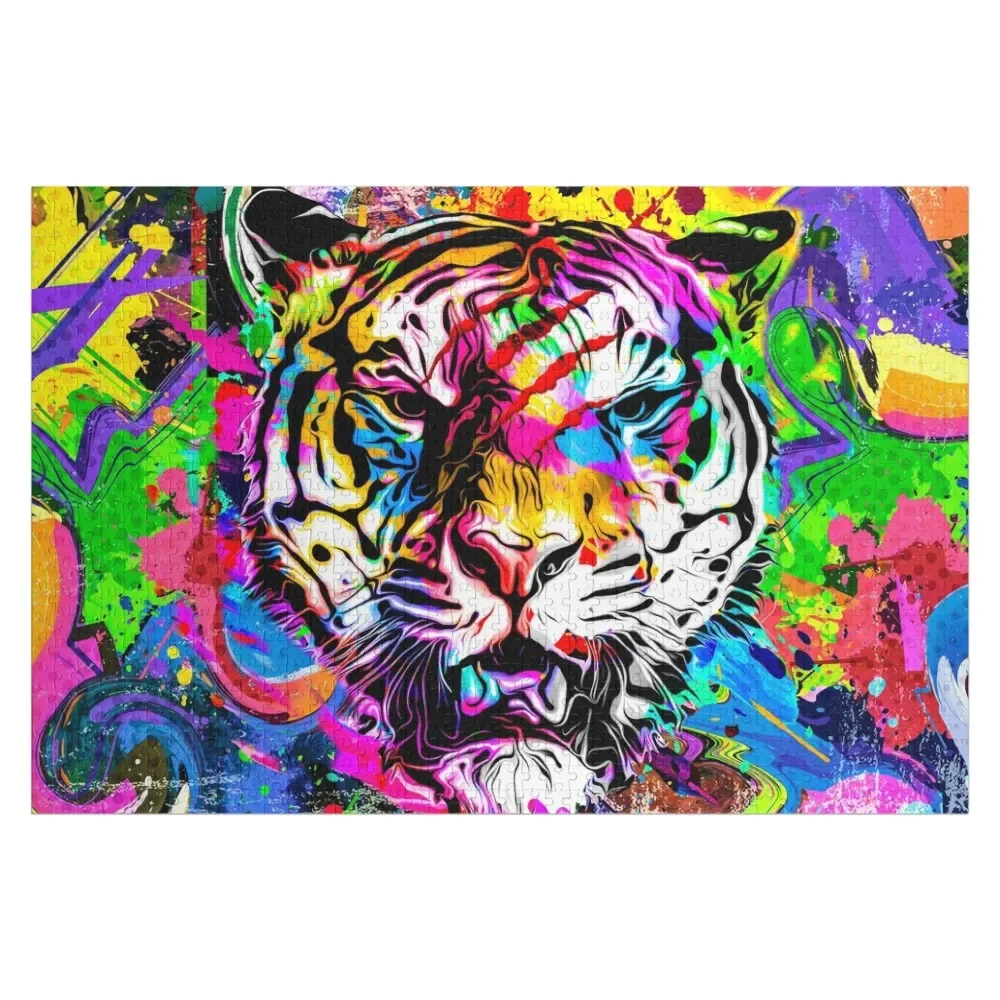 Colorful tiger Jigsaw Puzzle Custom Gifts Wooden Compositions For Children Puzzle
Colorful tiger Jigsaw Puzzle Custom Gifts Wooden Compositions For Children Puzzle