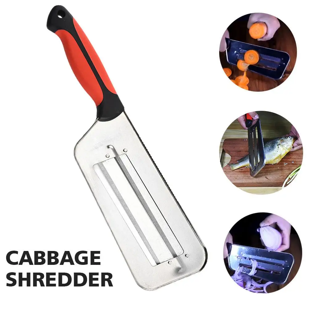 New Stainless Steel Cabbage Hand Slicer Shredder Vegetable Kitchen Manual Cutter For Making Homemade Coleslaw Or Sauerkraut J6p0
New Stainless Steel Cabbage Hand Slicer Shredder Vegetable Kitchen Manual Cutter For Making Homemade Coleslaw Or Sauerkraut J6p0