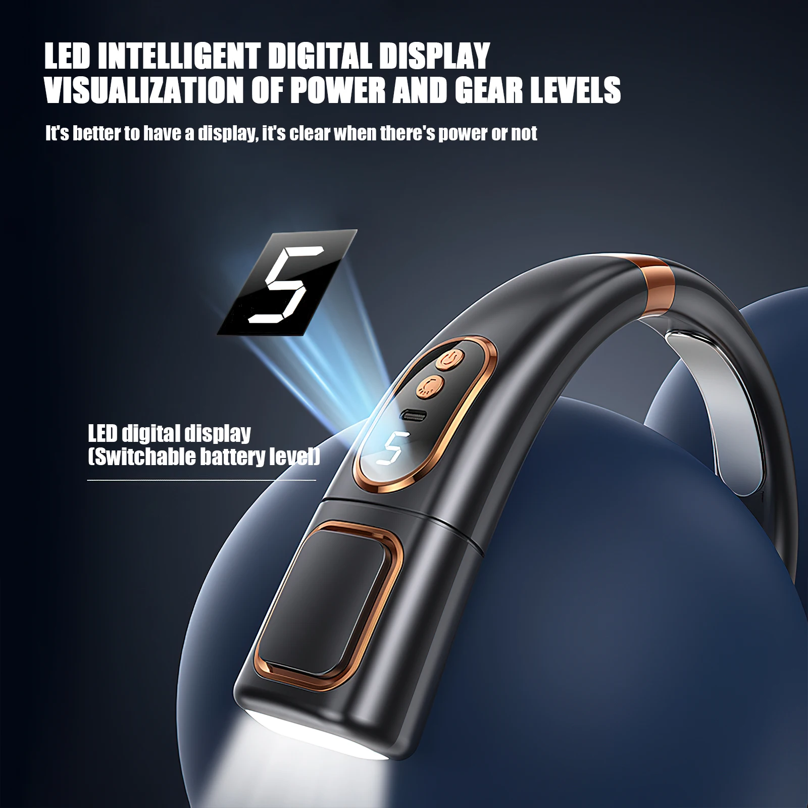 Hanging Neckfan Ice magnet cooling Portable Neck Fan Type-C Mute Multifunctional Leafless Electric Fan with Light 2 Mallzona Saa568dd7ebb0481fa50f1290f6803418z Hanging Neckfan Ice magnet cooling Portable Neck Fan Type-C Mute Multifunctional Leafless Electric Fan with Light Mallzona