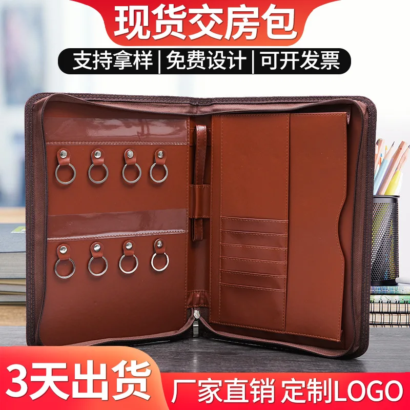 Pu Leather Business Gifts Delivery Bag Spot A4 Real Estate Key Bag Zipper Folder Delivery Bag Can Press Logo.
Pu Leather Business Gifts Delivery Bag Spot A4 Real Estate Key Bag Zipper Folder Delivery Bag Can Press Logo.