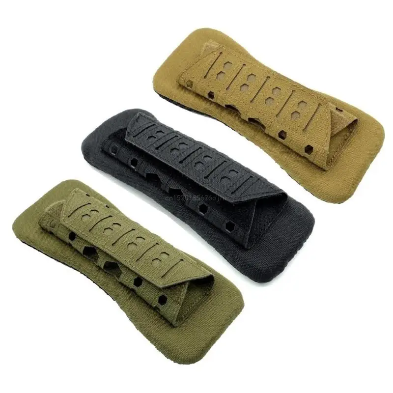 Mesh Nylon Tactic Vest Shoulder Strap Pads Outdoor Backpack Breathable Mesh Foam Cushion Shoulder Pad for Hunting Vest GXMF
Mesh Nylon Tactic Vest Shoulder Strap Pads Outdoor Backpack Breathable Mesh Foam Cushion Shoulder Pad for Hunting Vest GXMF