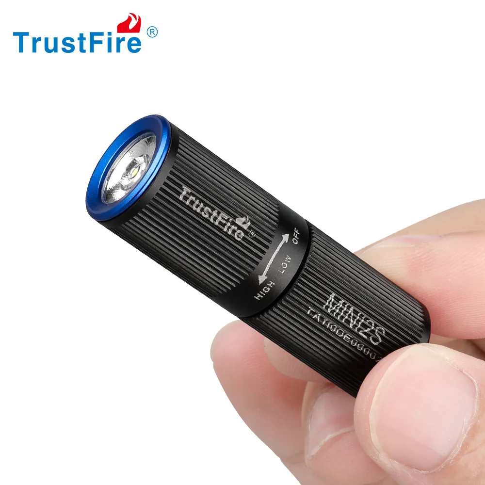 

Trustfire Mini2s Rechargeable Lamp 220Lumen Keychain Led Flashlight EDC Mini USB Torch 2 Mode Portable Lantern with Usb Charging