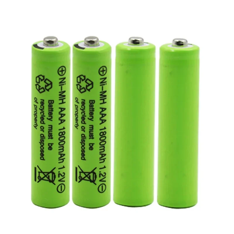 

100% new Original AAA 1800 mAh 1.2 V Quality rechargeable battery AAA 1800 mAh Ni-MH rechargeable 1.2 V 3A battery