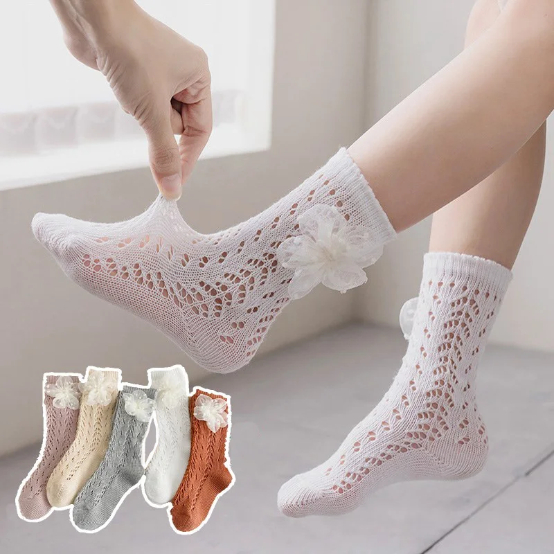 Children's Socks For Girls Hollow Out Kids Knee High Socks Soft Cotton Baby Socks Mesh Spanish Style Lace Floral 2022 Summer
Children's Socks For Girls Hollow Out Kids Knee High Socks Soft Cotton Baby Socks Mesh Spanish Style Lace Floral 2022 Summer