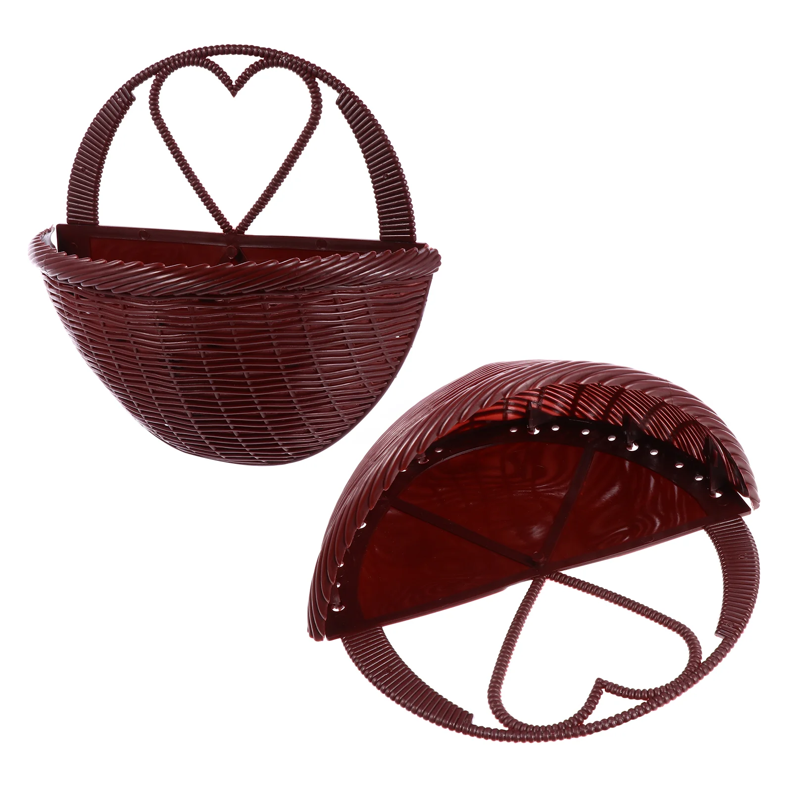 2 Pcs Storage Basket Weaving Wall Hanging Flower Hamper Basketball Indoor Pots Plastic Decors
2 Pcs Storage Basket Weaving Wall Hanging Flower Hamper Basketball Indoor Pots Plastic Decors