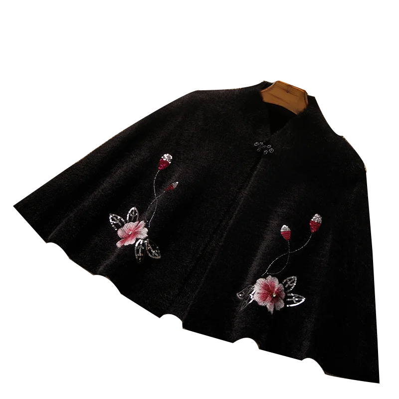 2022 Autumn And Winter Lace Embroidery Shawl French Retro Easy Matching Short Coat Loose Cape With Cheongsam
2022 Autumn And Winter Lace Embroidery Shawl French Retro Easy Matching Short Coat Loose Cape With Cheongsam