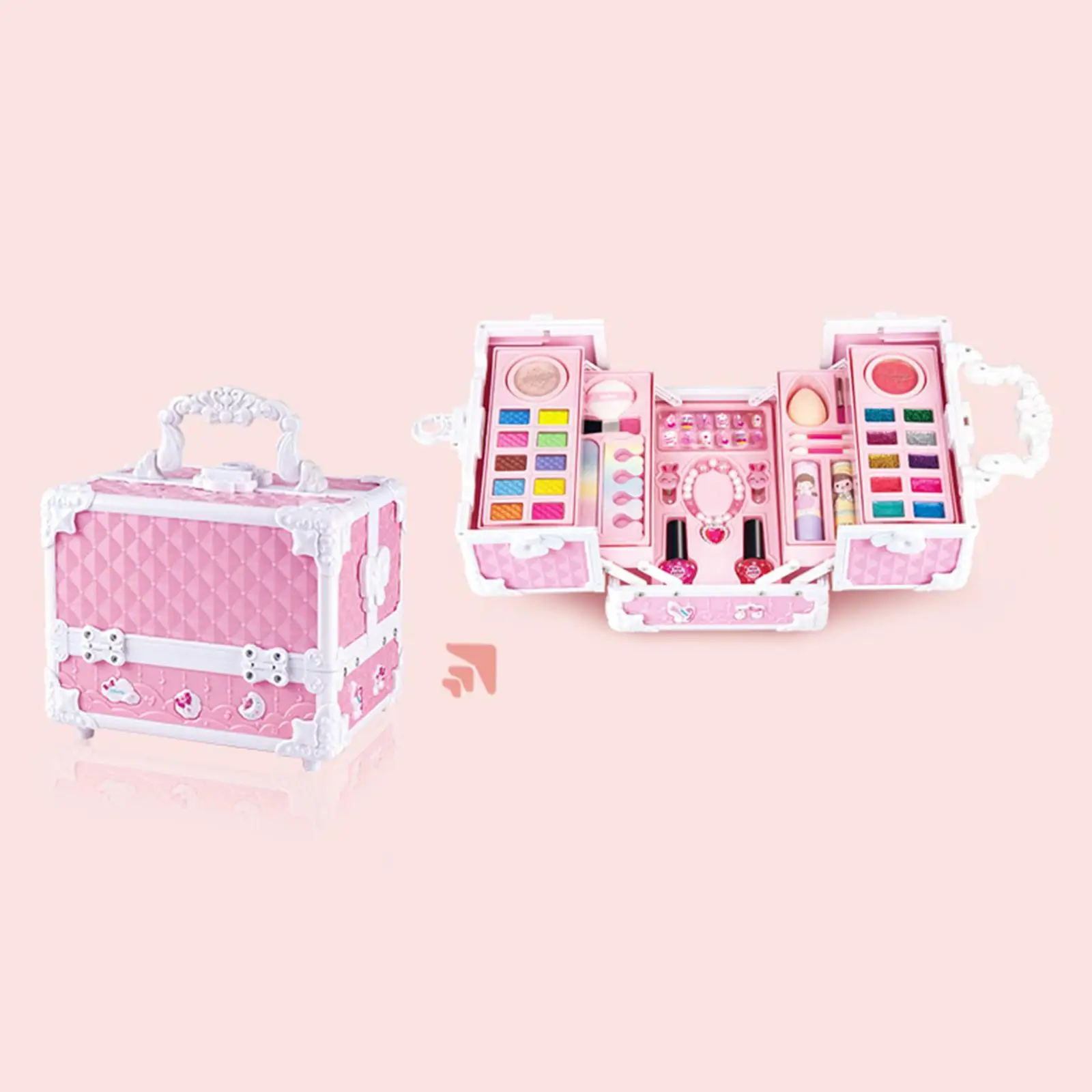 Makeup Toy Kits Pretend Cosmetic Makeup Accessories Role Playing Pretend Makeup Kits for Kids Girls Children Toddlers Halloween
Makeup Toy Kits Pretend Cosmetic Makeup Accessories Role Playing Pretend Makeup Kits for Kids Girls Children Toddlers Halloween