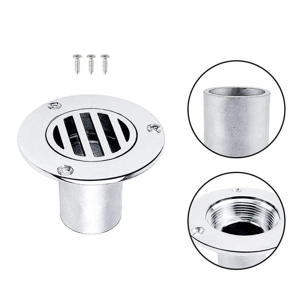 Floor Drains 316 Stainless Steel Anti-odor Drainer Bathtub Ground Leakage Shower Strainer Cover Bathroom Hardware Fitting
Floor Drains 316 Stainless Steel Anti-odor Drainer Bathtub Ground Leakage Shower Strainer Cover Bathroom Hardware Fitting