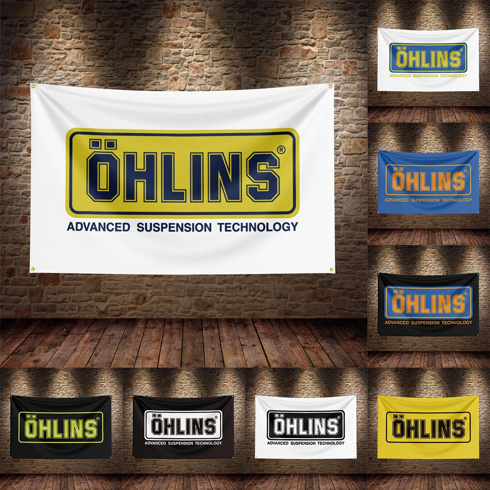 90x150cm Ohlinss Performance Technology Racing Car Flag Polyester Printed Garage or Outdoor Decoration Banner Tapestry
90x150cm Ohlinss Performance Technology Racing Car Flag Polyester Printed Garage or Outdoor Decoration Banner Tapestry