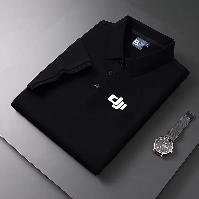 Summer New Men's Short sleeved T-shirt Cool and Breathable POLO Shirt Business Leisure Sports Comfortable Top
Summer New Men's Short sleeved T-shirt Cool and Breathable POLO Shirt Business Leisure Sports Comfortable Top