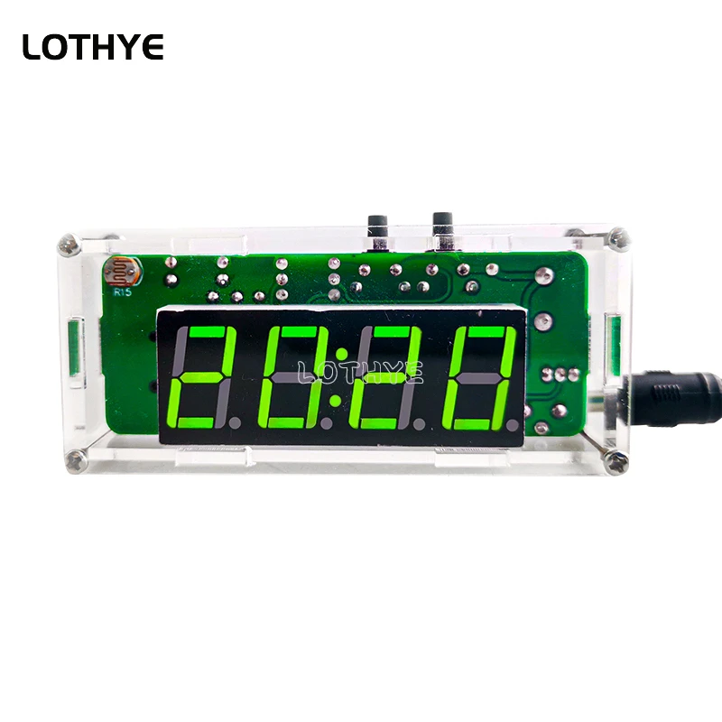 Multifunction DIY Electronic Clock Kit LED Digital Clock Manufacture Kit Light Control Temperature Microcontroller Welding Kit 
Multifunction DIY Electronic Clock Kit LED Digital Clock Manufacture Kit Light Control Temperature Microcontroller Welding Kit
