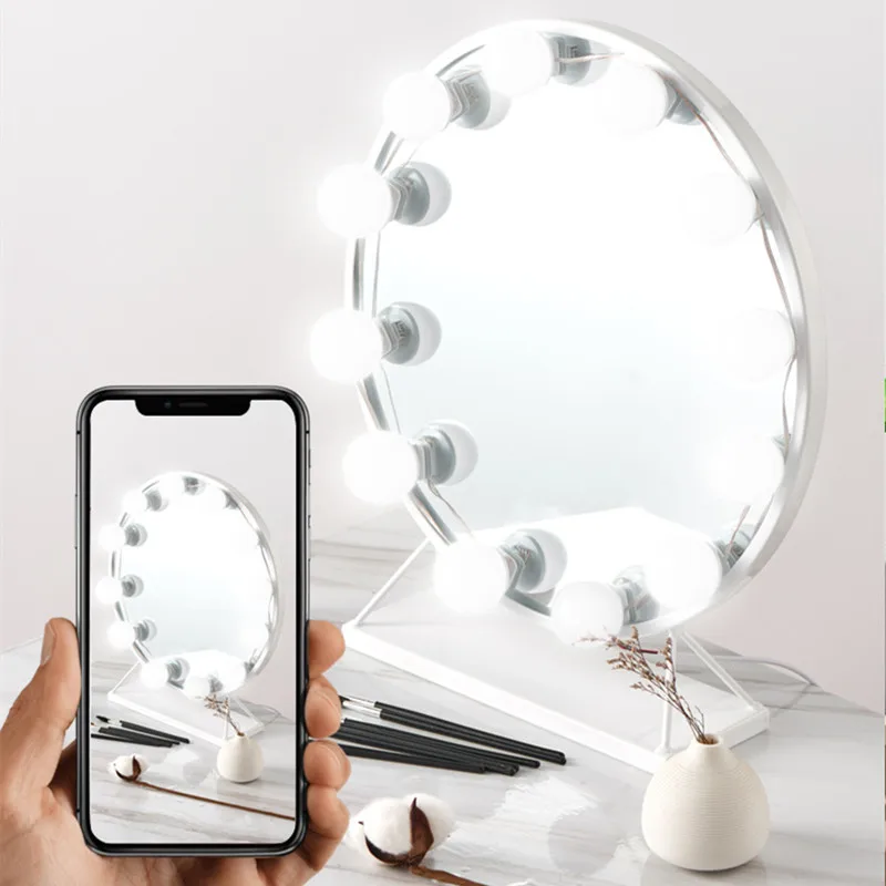 Dimmable LED Vanity Light For Mirror Light Makeup Mirror LED Lamp Bulbs Vanity Lights USB Bathroom Dressing Table Lightings
Dimmable LED Vanity Light For Mirror Light Makeup Mirror LED Lamp Bulbs Vanity Lights USB Bathroom Dressing Table Lightings