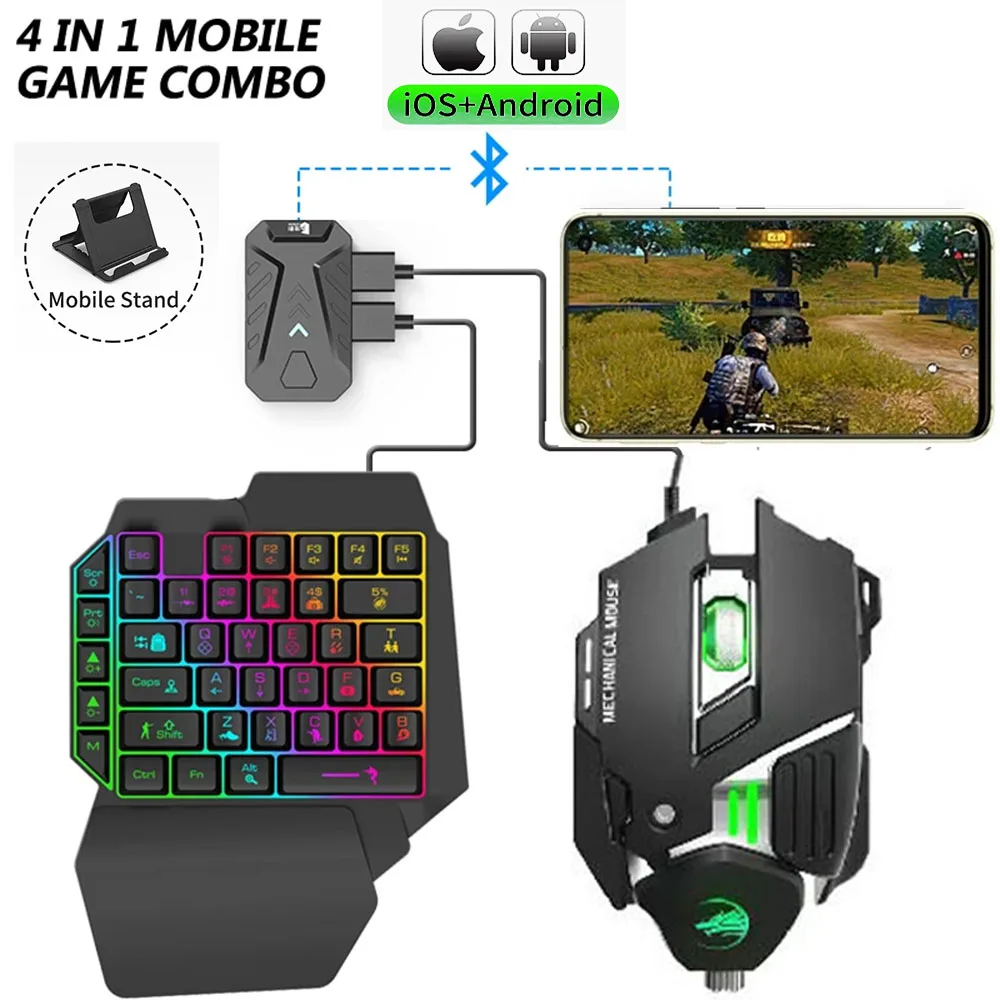 M1pro Mobile Controller Gaming Keyboard Mouse Converter Pubg Mobile Controller Gamepad Bluetooth 5.0 Adapter
M1pro Mobile Controller Gaming Keyboard Mouse Converter Pubg Mobile Controller Gamepad Bluetooth 5.0 Adapter