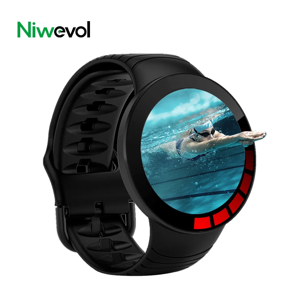 Новинка 2021 мужские смарт-часы Niwevol с пульсометром 24 спортивных режима водозащита