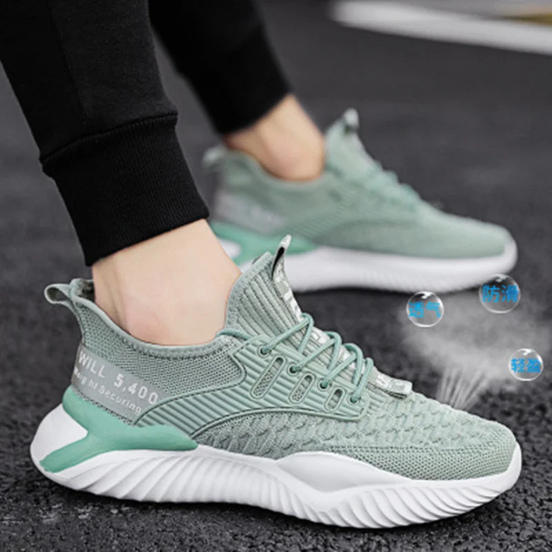 Unisex Fashion Men's Sneakers Lace Up Round Toe Cushioning Running Shoes for Woman Trainer Race
Unisex Fashion Men's Sneakers Lace Up Round Toe Cushioning Running Shoes for Woman Trainer Race