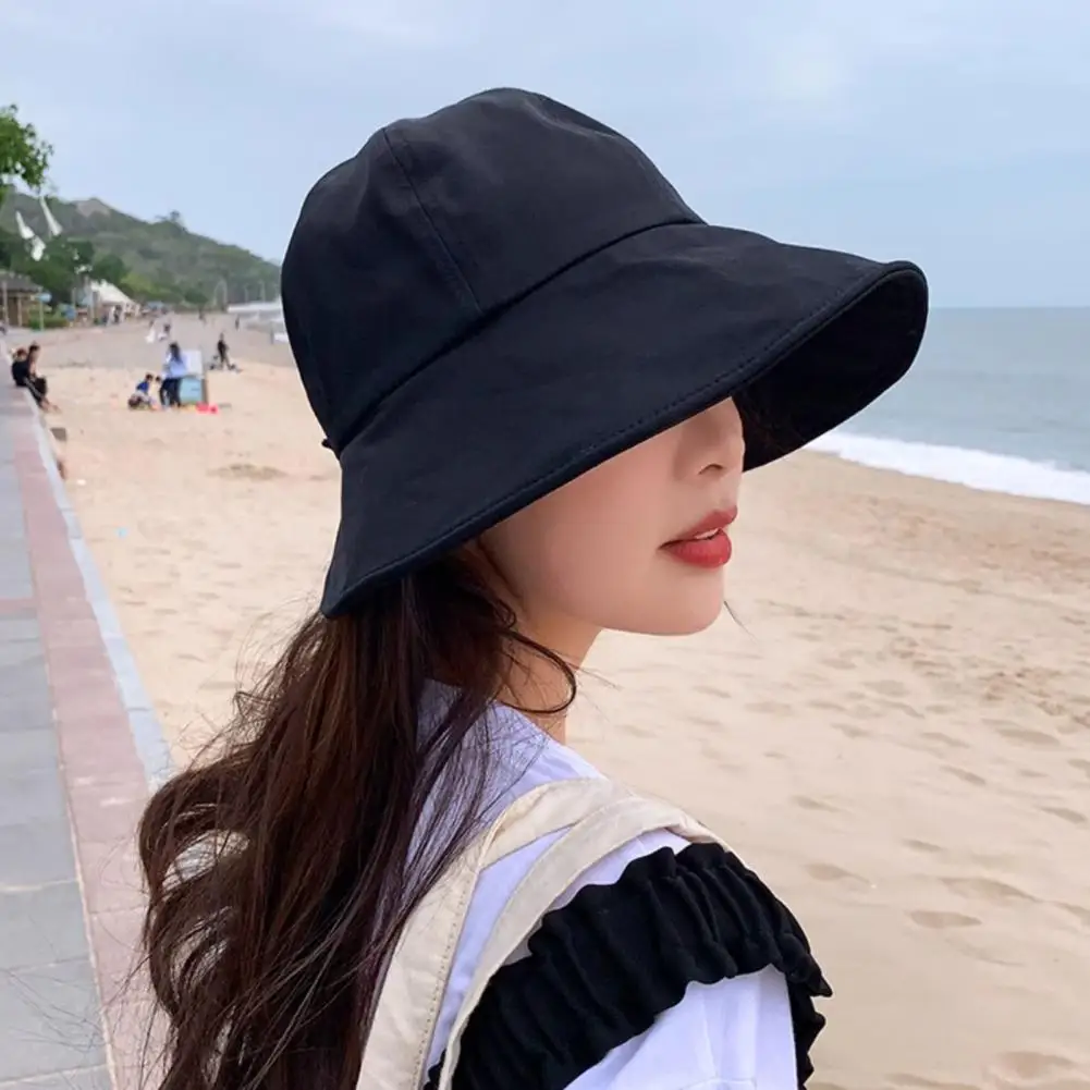 Outdoor Women's Fisherman Hat Foldable Large Brim Sun Protection UV Protection Beach Hat Gardening Fishing Travel Hat
Outdoor Women's Fisherman Hat Foldable Large Brim Sun Protection UV Protection Beach Hat Gardening Fishing Travel Hat
