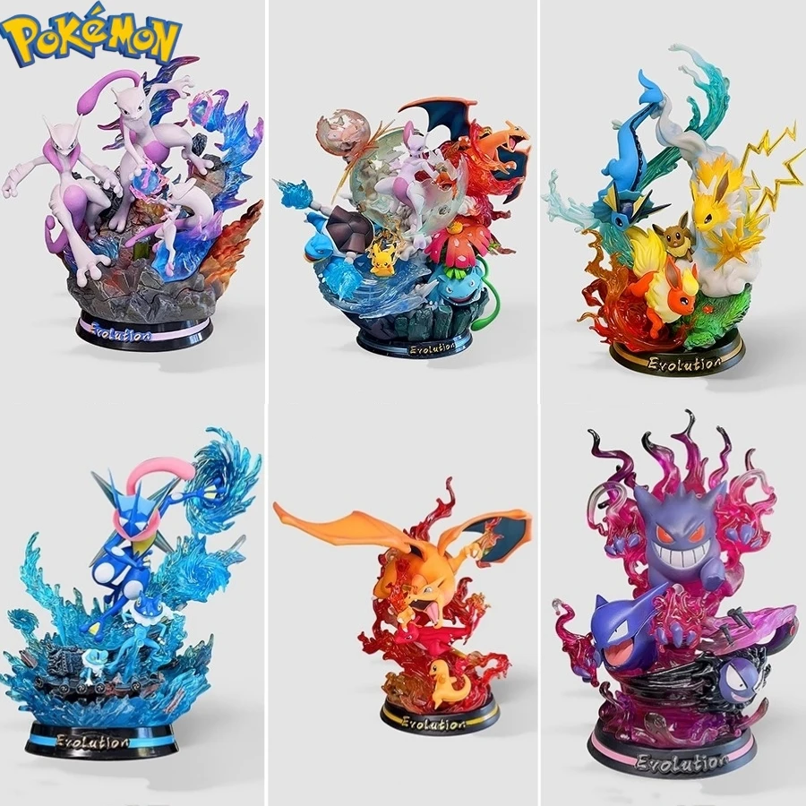Gk PokéMon Charizard Gengar Ibrahimovic Blastoise Evolutionary Group Exquisite Collectible Figure Glow Anime Model Ornament Gift
Gk PokéMon Charizard Gengar Ibrahimovic Blastoise Evolutionary Group Exquisite Collectible Figure Glow Anime Model Ornament Gift