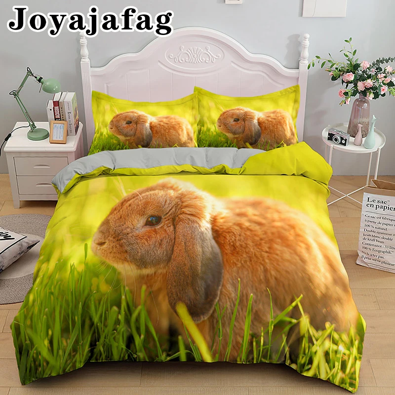3D Printed Easter Rabbit Bedding Set Single Double King Queen Size Quilt Cover With Pillowcase Home Textile
3D Printed Easter Rabbit Bedding Set Single Double King Queen Size Quilt Cover With Pillowcase Home Textile