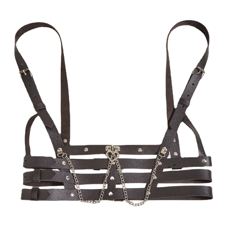 Steampunk Suspender Corset with Chain&Heart Female Underbust Corset Wide Waist Belt Women Slimming Corsets for Banquet
Steampunk Suspender Corset with Chain&Heart Female Underbust Corset Wide Waist Belt Women Slimming Corsets for Banquet