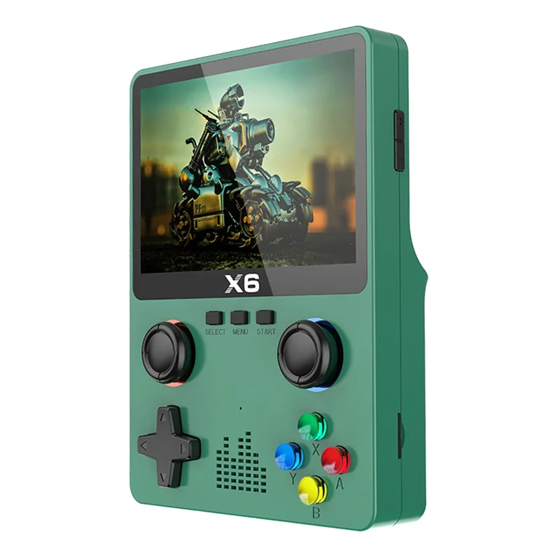 Портативный портативный игровой плеер X6 3,5 дюймов IPS экран 11 симуляторов GBA видео игровая консоль подарки для детей-зеленый
Портативный портативный игровой плеер X6 3,5 дюймов IPS экран 11 симуляторов GBA видео игровая консоль подарки для детей-зеленый