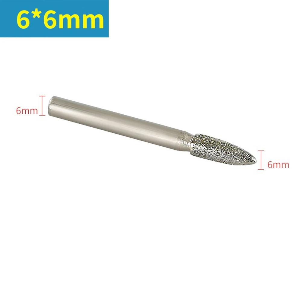 1pcs 6/8/10/12/14mm Electroplating Diamond Drill Grinding Head Bit For Stone Marble Ceramic Glass Carving Polishing Tools
1pcs 6/8/10/12/14mm Electroplating Diamond Drill Grinding Head Bit For Stone Marble Ceramic Glass Carving Polishing Tools