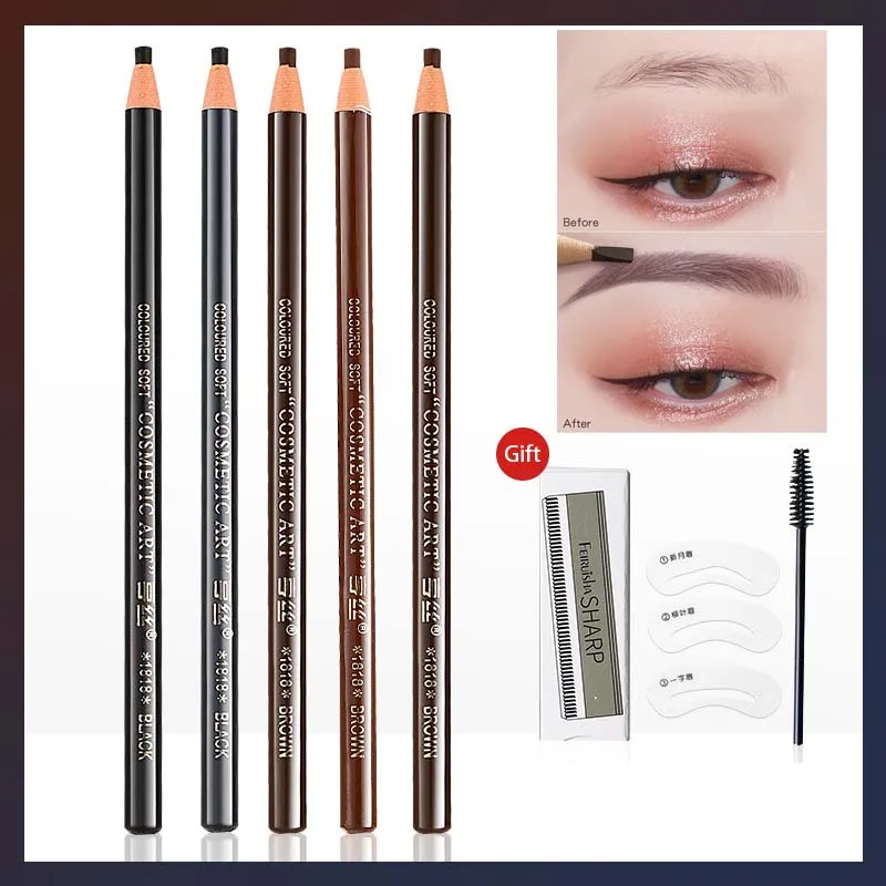 1/5 Pcs Eyebrow Pencil Pen Waterproof Tint Enhancers Long Lasting Cosmetics Professional Makeup Eye Brow Beauty Make Up Tools
1/5 Pcs Eyebrow Pencil Pen Waterproof Tint Enhancers Long Lasting Cosmetics Professional Makeup Eye Brow Beauty Make Up Tools