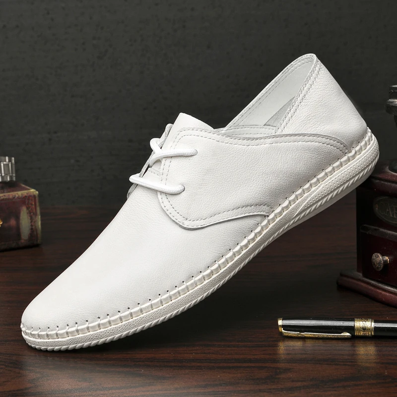 Spring autumn men shoes New genuine Leather Skateboard Shoes Men Designer Brand Low white Shoes Fashion Casual Men Shoes
Spring autumn men shoes New genuine Leather Skateboard Shoes Men Designer Brand Low white Shoes Fashion Casual Men Shoes