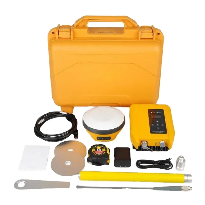 New 2023 Hi Target V200 Base Rover Dual-band GNSS GPS RTK Measuring Instrument Base Station Or Mobile Station
New 2023 Hi Target V200 Base Rover Dual-band GNSS GPS RTK Measuring Instrument Base Station Or Mobile Station