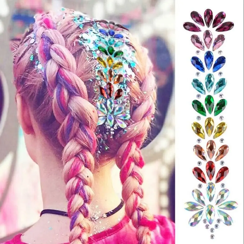 3D Crystal Forehead Sticker Music Festival Hair Glitter Rhinestone Decoration Body Fashion Rhinestone Temporary Tattoo Stickers
3D Crystal Forehead Sticker Music Festival Hair Glitter Rhinestone Decoration Body Fashion Rhinestone Temporary Tattoo Stickers