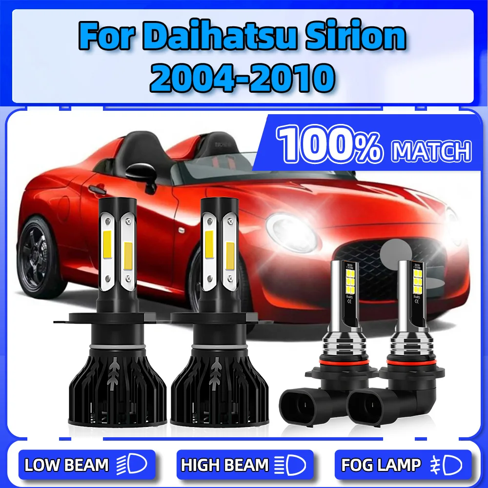 12V LED Headlight Bulbs 240W Turbo Auto Headlamps 6000K Car Fog Lamps For DAIHATSU SIRION 2004 2005 2006 2007 2008 2009 2010
12V LED Headlight Bulbs 240W Turbo Auto Headlamps 6000K Car Fog Lamps For DAIHATSU SIRION 2004 2005 2006 2007 2008 2009 2010