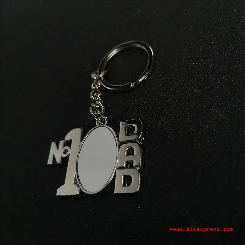 sublimation metal #1 dad blank keychains key ring for Father's Day gift hot transfer blank diy materials 15pcs/lot
sublimation metal #1 dad blank keychains key ring for Father's Day gift hot transfer blank diy materials 15pcs/lot