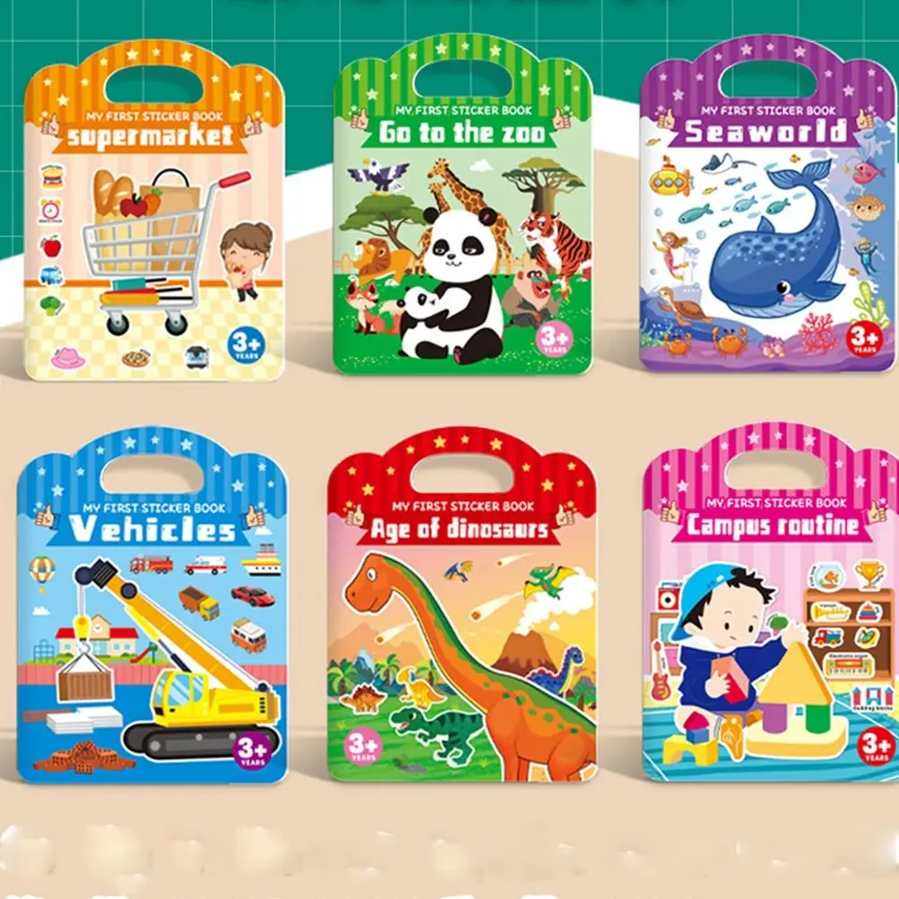 Toys Vehicle Parent-child Toy Children Scene Sticker Book Early Education Toy DIY Puzzle Sticker Book Learning Cognition Toy
Toys Vehicle Parent-child Toy Children Scene Sticker Book Early Education Toy DIY Puzzle Sticker Book Learning Cognition Toy