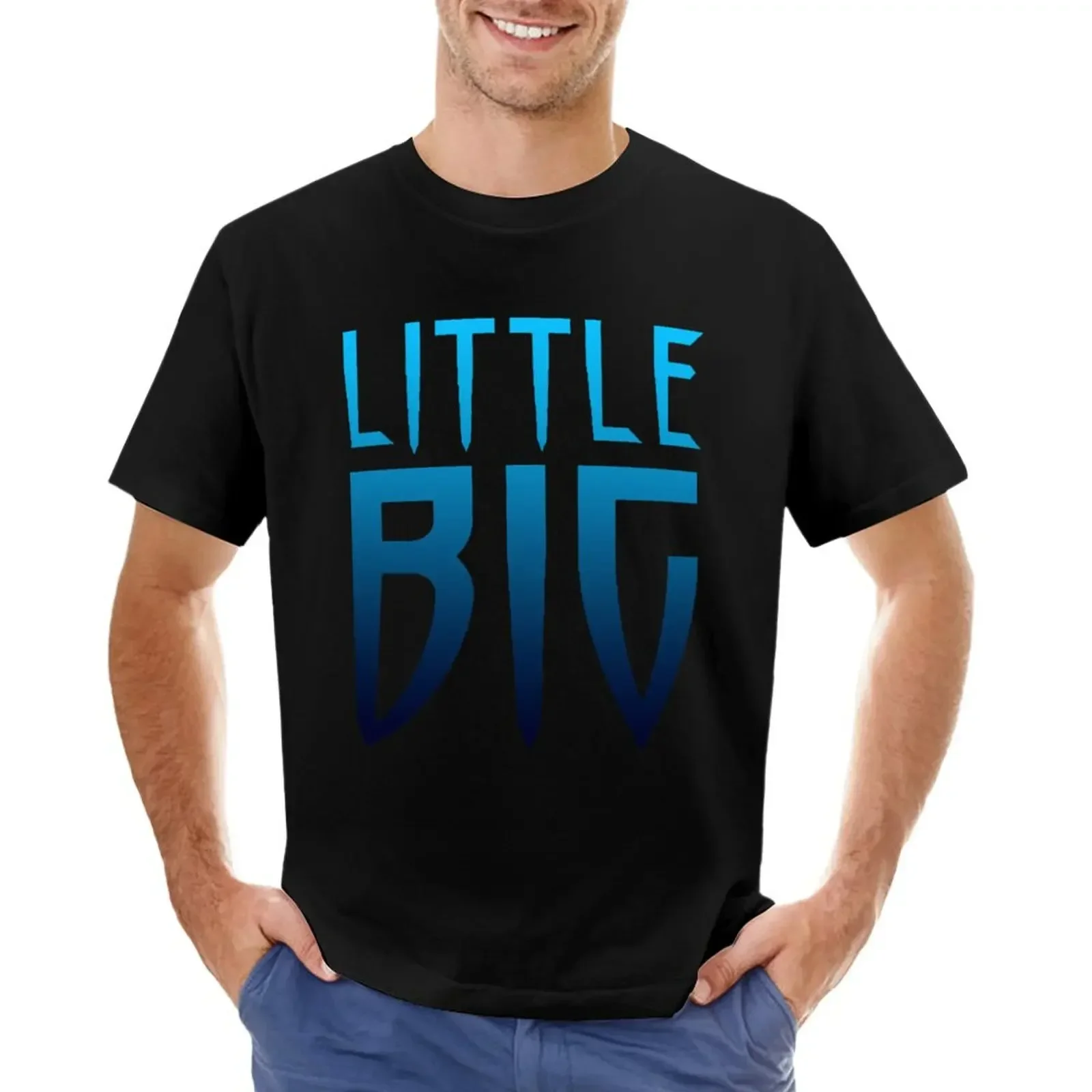Blue Little Big Logo T-shirt new edition funnys korean fashion funny t shirts for men
Blue Little Big Logo T-shirt new edition funnys korean fashion funny t shirts for men