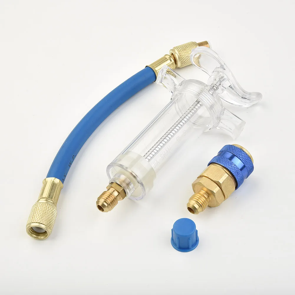 Oil/Dye Injector 30Ml 1 Oz With Low Side Quick Coupler Adapter 1/4 SAE X4T7 Replacement For Air Conditioning/HVAC
Oil/Dye Injector 30Ml 1 Oz With Low Side Quick Coupler Adapter 1/4 SAE X4T7 Replacement For Air Conditioning/HVAC