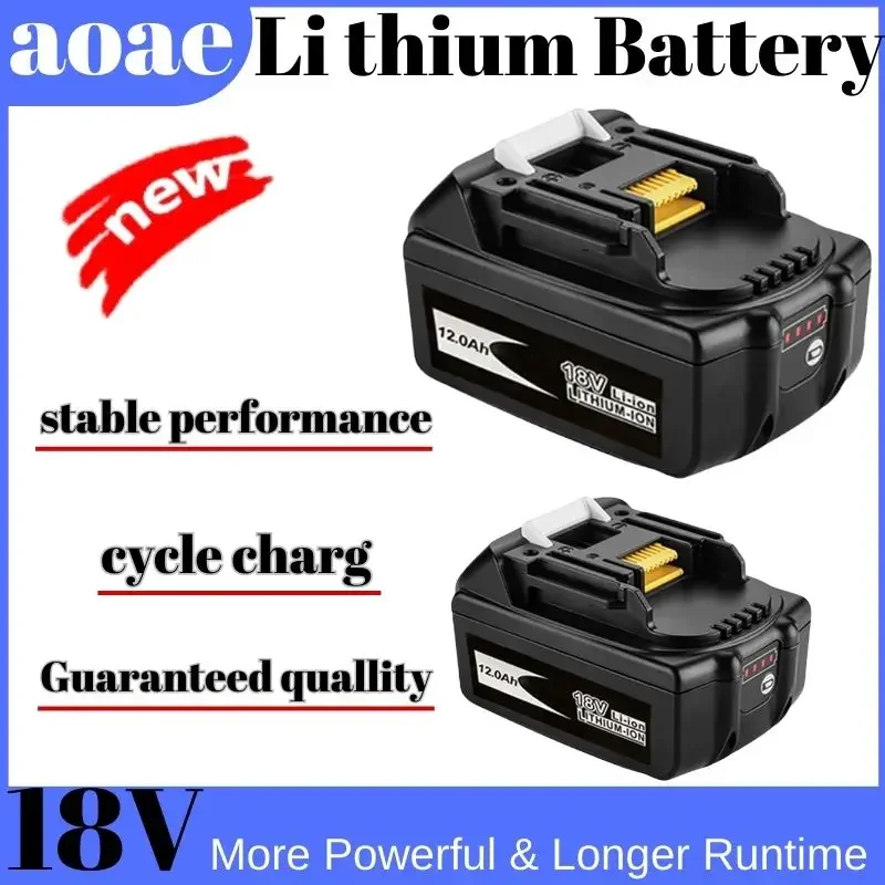 12000mAh for makita bl1850B li-ion 18v 6Ah BL1840B BL1860 BL1890 BL1815 BL1830 BL1835 Cordless Drills Batteries LXT 400
12000mAh for makita bl1850B li-ion 18v 6Ah BL1840B BL1860 BL1890 BL1815 BL1830 BL1835 Cordless Drills Batteries LXT 400
