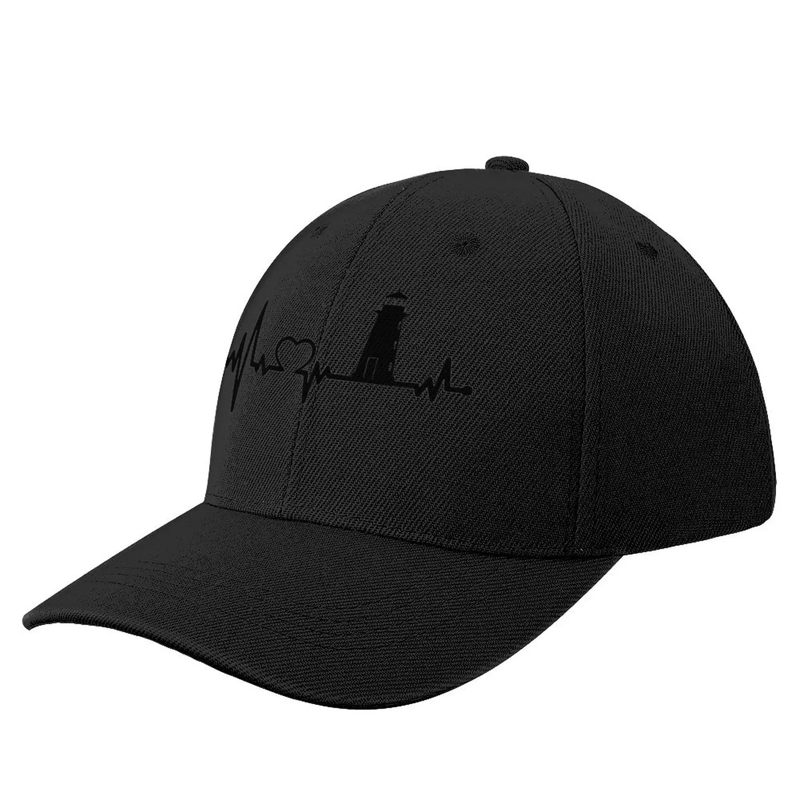

Бейсболка с изображением сердцебиения маяков, Рождественская шапка, Солнцезащитная шапка, Кепка для гольфа, модная пляжная Женская одежда для гольфа, мужская