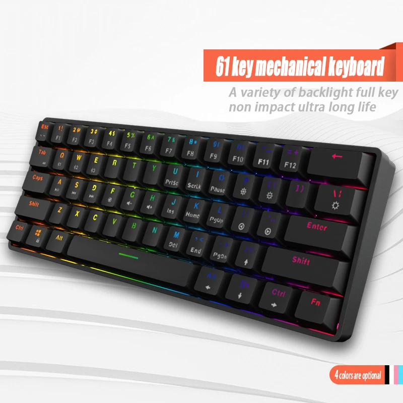 K16 wireless bluetooth mechanical keyboard waterproof backlight RGB color game office keyboard tablet/desktop/laptop computer
K16 wireless bluetooth mechanical keyboard waterproof backlight RGB color game office keyboard tablet/desktop/laptop computer