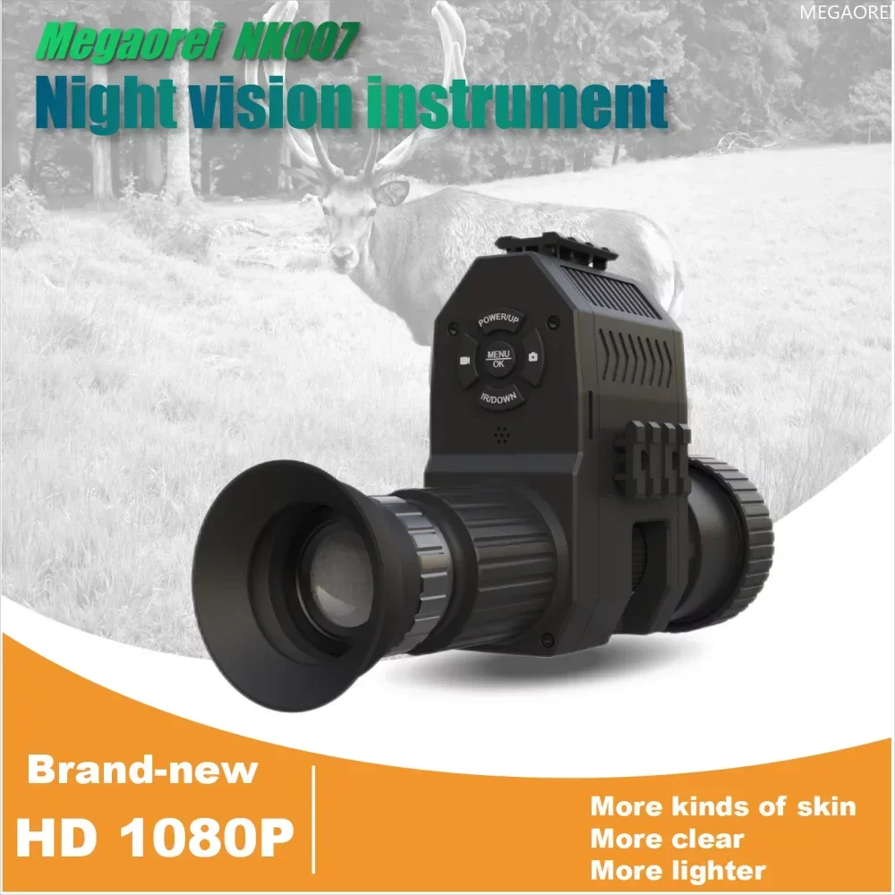 NEW Megaorei Brand-new 940nm Monocular Hunting Night Vision Telescope With HD 1080P Screen And Laser InfraredNV
NEW Megaorei Brand-new 940nm Monocular Hunting Night Vision Telescope With HD 1080P Screen And Laser InfraredNV